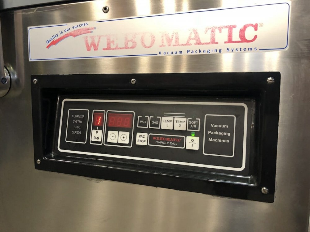 Used Webomatic vacuum machine