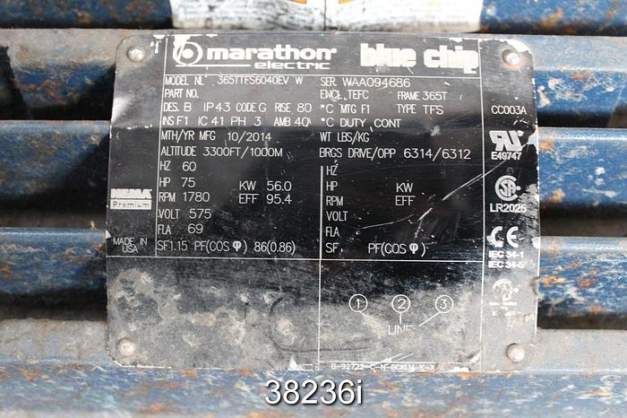 Used Worthington 8FRBH152 Pump, 8x10x13 #38236