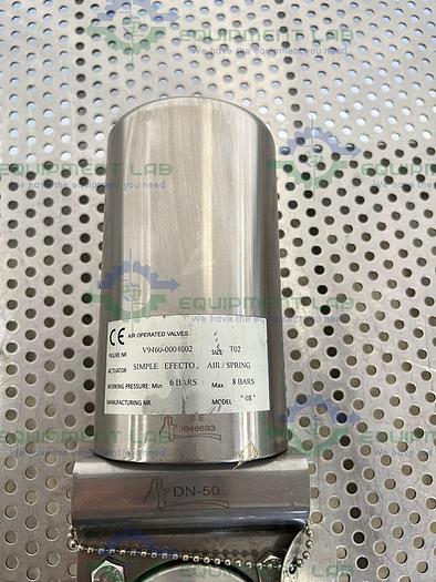 Used Inoxia  V9460-0040002 DN-2"  Butterfly Valve 316L