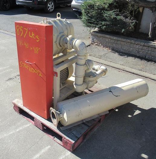 Used Blower, 15 HP, Lobe Type, Sutorbilt, Mdl LVS 300 #S742042