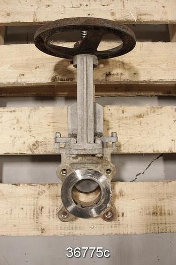Used Velan 3" Hand Operated Knife Gate Valve #36775
