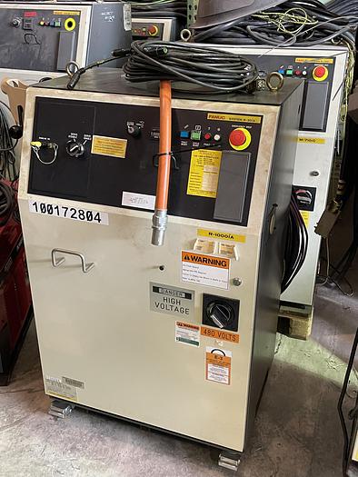 Used FANUC R1000iA/100F 100KG X 2230MM H REACH 6 AXIS ROBOT WITH R30iA CONTROLLER