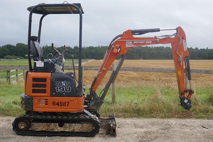 Used 2017 HITACHI ZX19U