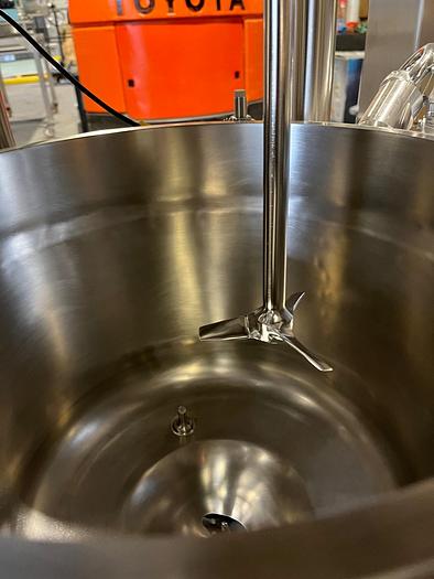 Used Used Zetterstroms 10 Litre Stainless Steel Jacketed Pressure Vessel