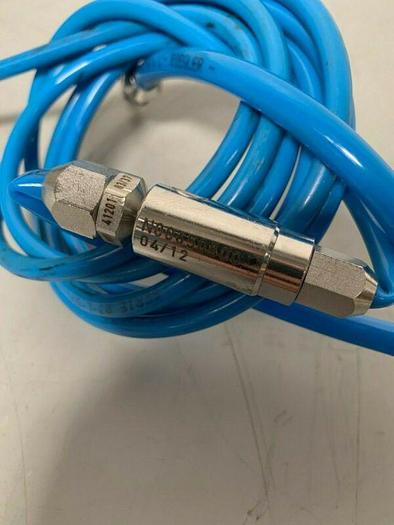 Used Sartorius 10 Liter Stainless Steel 20" x 7" Vessel w/ Pneumatic Hose