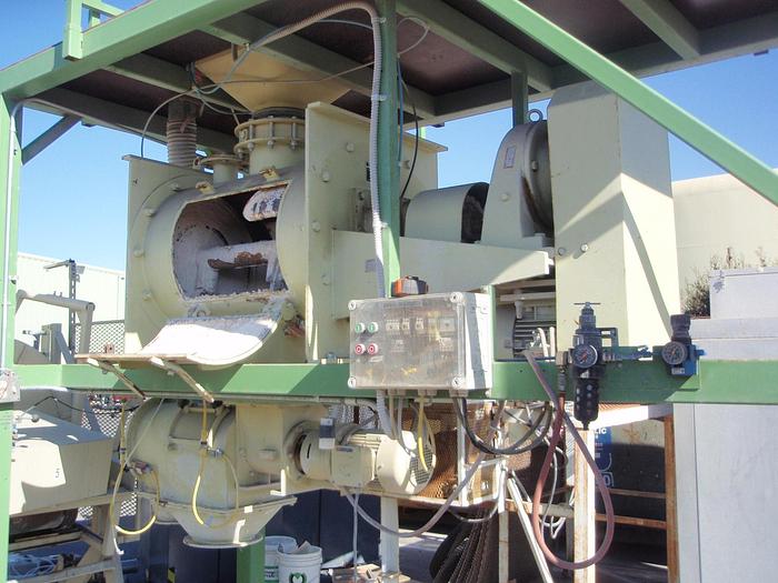 Used Mixer, Littleford, 5 CF, C/St, 15 HP, Van Beek, #S741382