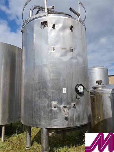 Used 7,500 Litre Stainless Steel Insulated Tank