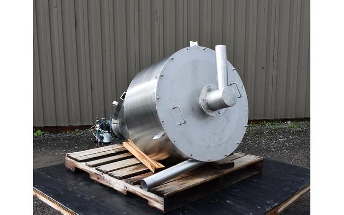 Used USED 110 GALLON TANK (HOPPER/CYCLONE), STAINLESS STEEL