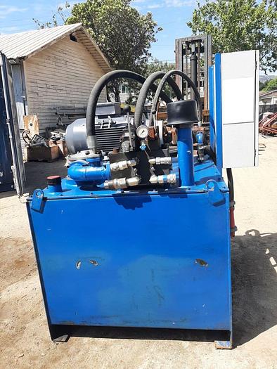 Used Extruder, 11.25" Dia, C/st, DB Technologies, Hydraulic #S744539