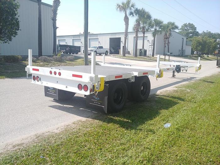 Used 1993 Butler BP-2080 TA AB Extendable Pole Trailer