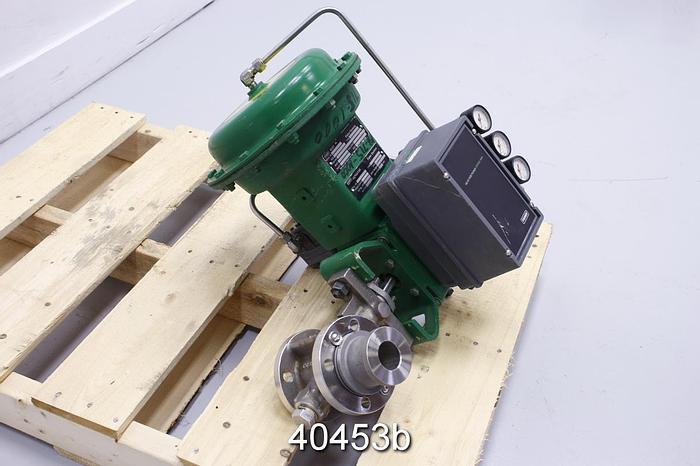 Used Fisher V150 1.5" Vee Ball Valve, 1.5" V150 #40453