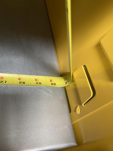 Used JustRite BS60 60 Gallon Flammable Cabinet 65"x 34"x 34" Manual Close