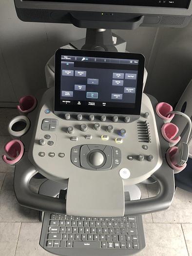 Gebraucht Siemens Acuson S1000 Ultraschallgerät mit Konvex-Sonde und Mitsubishi P95 Drucker