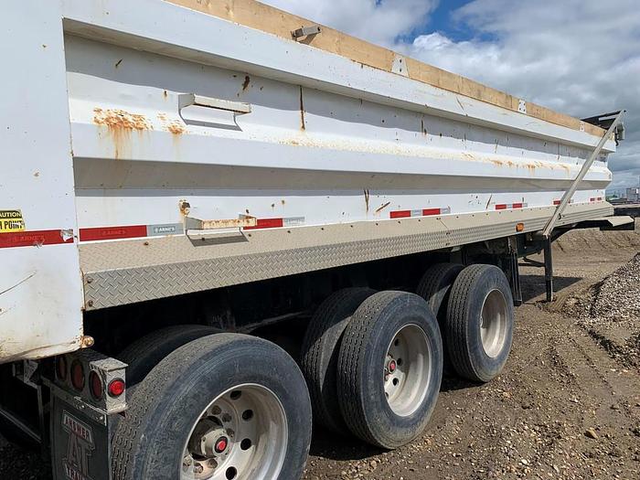 Used 2014 Arne's Tridem End Dump Gravel Trailer