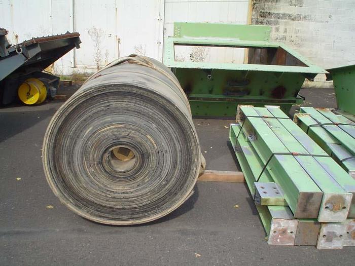 Used Conveyor, Belt, 72" X 120', C/st, Channel, Drive, #D735418