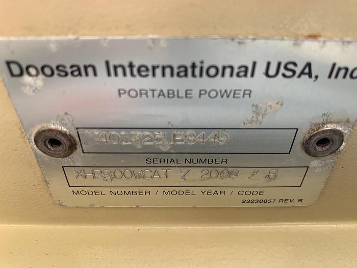 Used 2008 INGERSOLL-RAND XHP900WCAT