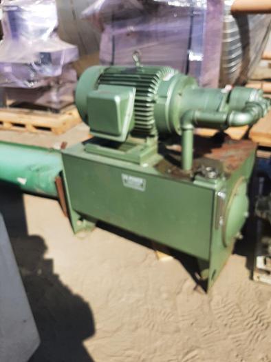 Used Pump, Hydraulic, 30 HP, Hi-Power, Power Pack, 25 GPM #S744829