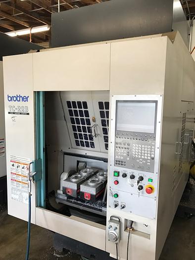 2011 Brother TC-R2B with 4th Axis Rotary Tables