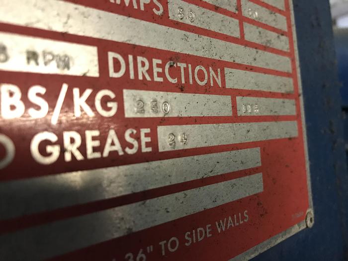 Used BRAUN 200LB OPEN POCKET