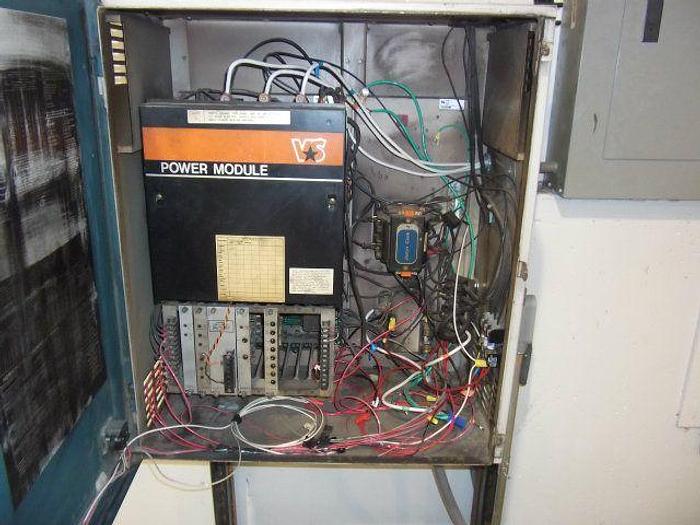 Used 55" USED CAMERON 10 TWO DRUM SLITTER REWINDER