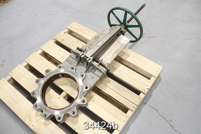 Used Rovalve 12" Hand Operated Knife Gate Valve #34424