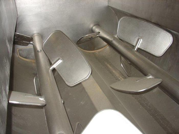 Used FPEC Vacuum Dual Shaft Paddle Blender/Massager; Md#814