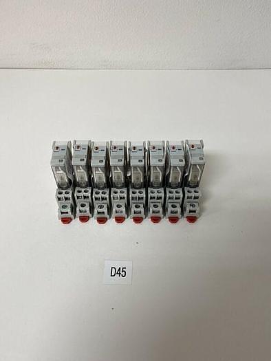 PLC DIRECT 781-1C-120A / 781-1C-SKT LED Indicator Lot Of 8