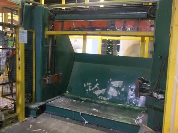 Used ROLL SPLITTER 68" DIA. X 72" FACE SANDY HILL OSCILLATING