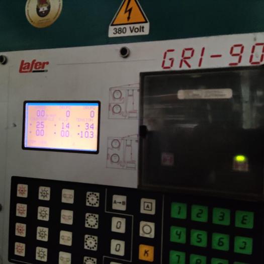 Used Raising machine LAFER GRI90 year 1997 working width 2200 mm