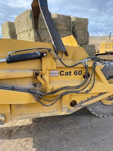 Used Cat 60 Pull Scraper - 13 cyd  ** Converted to All Hydraulic **
