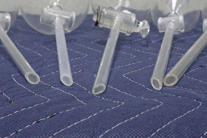 Used Lot of 11 Pyrex 6340 Kimax Kontes 500ml 125ml 60 ml Separatory Funnels