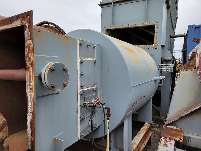 Used Dryer, Fluid Bed, 4'6" X 21', High-Temp, Heyl & Patterson #C739501