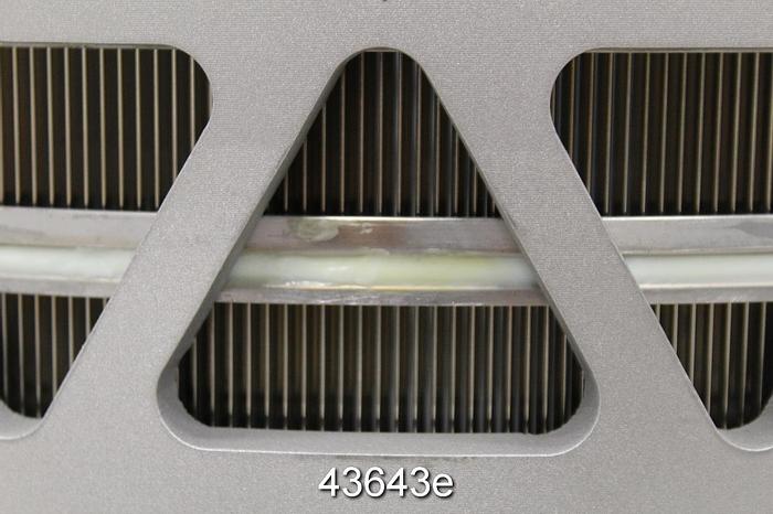 Used Black Clawson UV300 Stainless Steel V-Max right hand flow Pressure Screen Basket, .008" Slots #43643