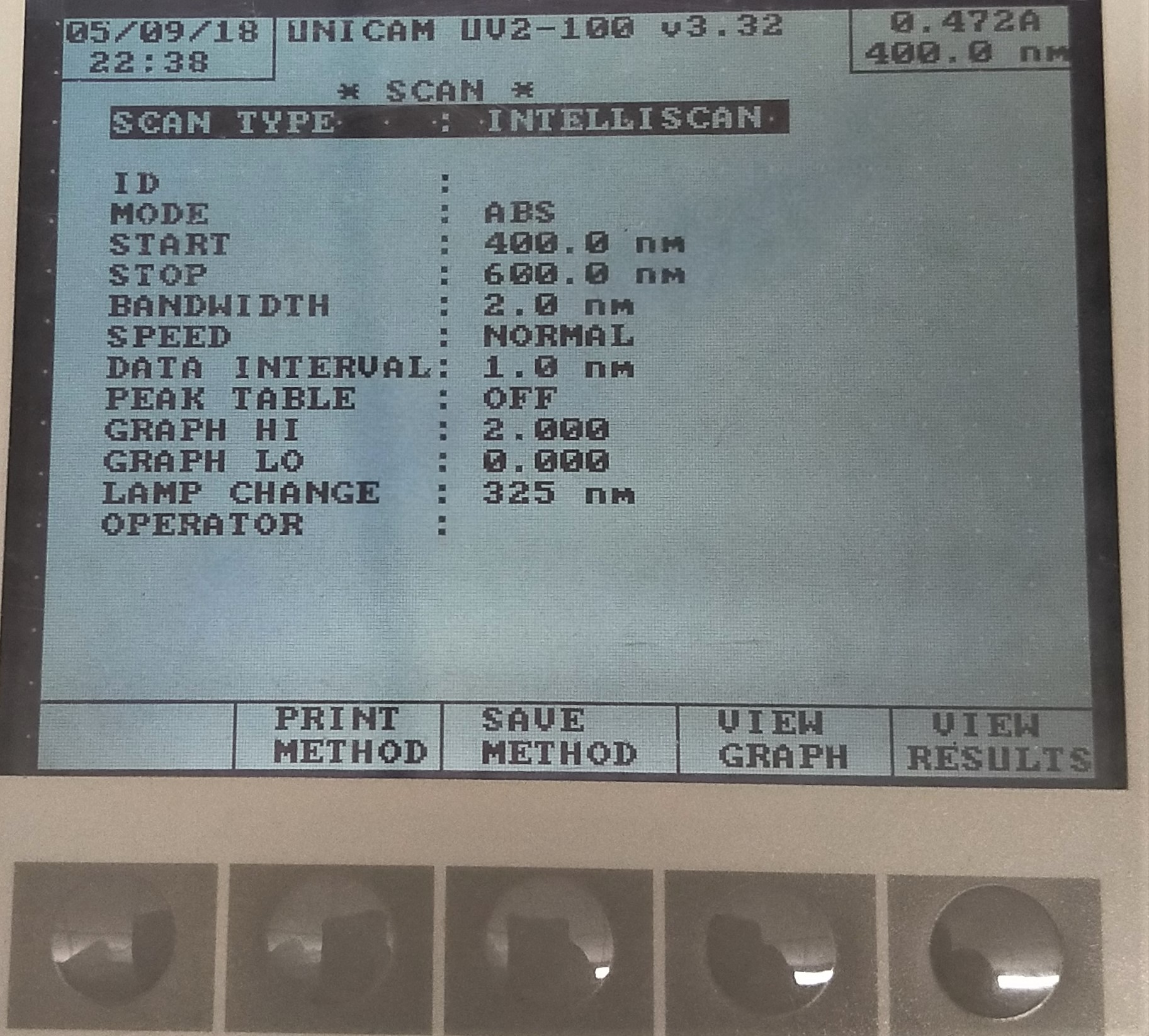 Used ATi Unicam UV2-100 UV-Visible Spectrophotometer - 190 to 1100nm
