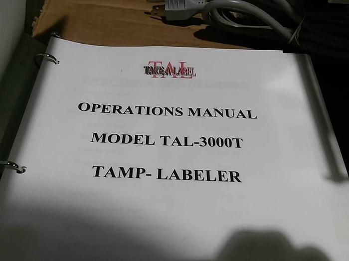 Used Take-a-Label Wipe On Labeler