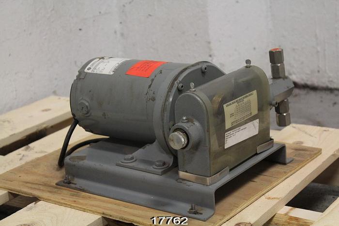 Unused A and F Piston .25" Chemical Pump (Unused), 0.25 Hp, 115 Volts #17762