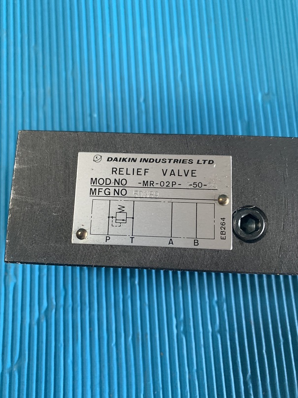 Used Daikin Industries Relief Valve MR-02P-3-50-29