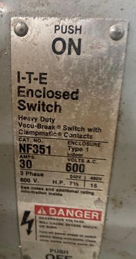 Used MEBER 800, 32" BANDSAW