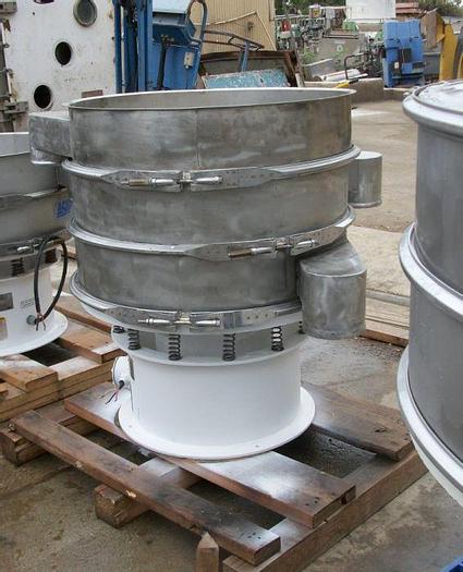 Used Screen, Sweco, 30", Double, S/st, Cover #S741170