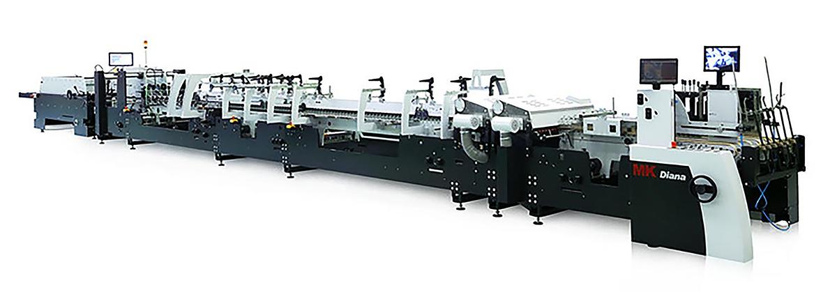 Used Used 2018 Heidelberg Diana Easy 115 folder/gluer