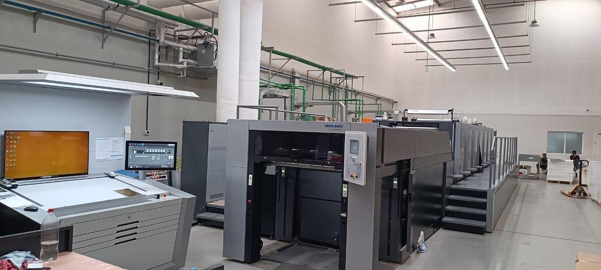 Used 2022 Heidelberg CX104-6+LX Hybrid UV