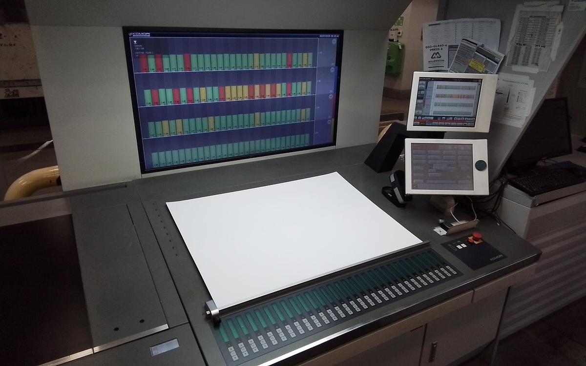 Used 2016 Komori GL440-C