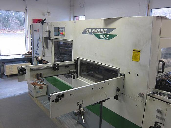 Used 2002 Bobst SP Evoliline 102-E