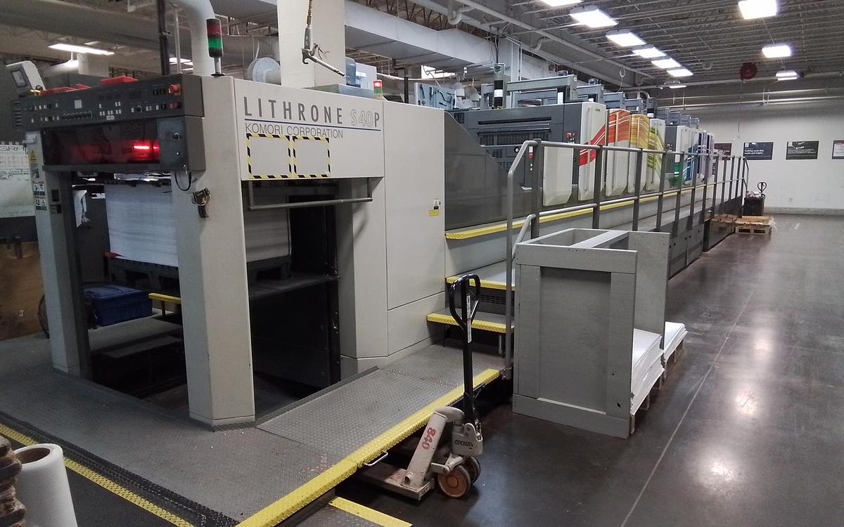 Used 2007 Komori LS840P-C