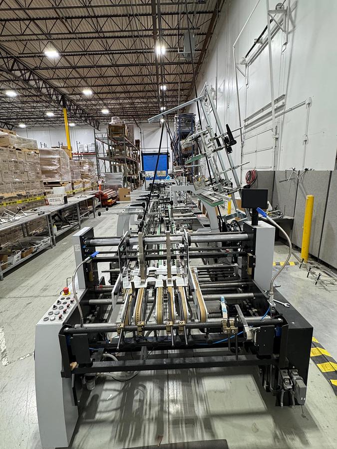 Used Used 2018 Heidelberg Diana Easy 115 folder/gluer