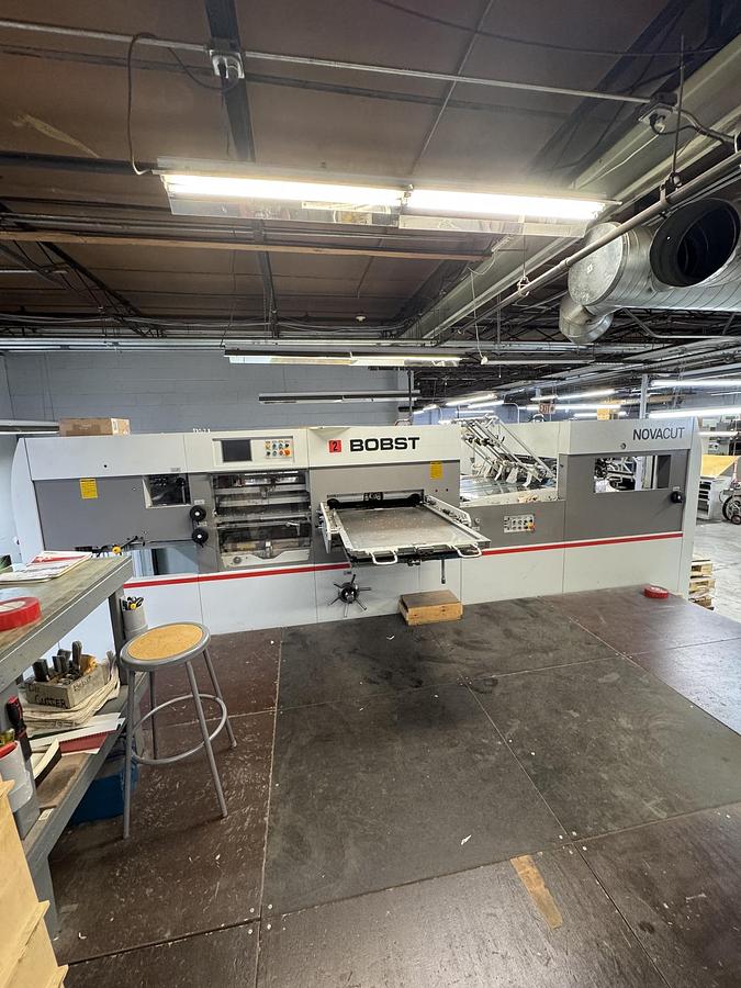 Used Used 2016 Bobst Nova Cut 106-E