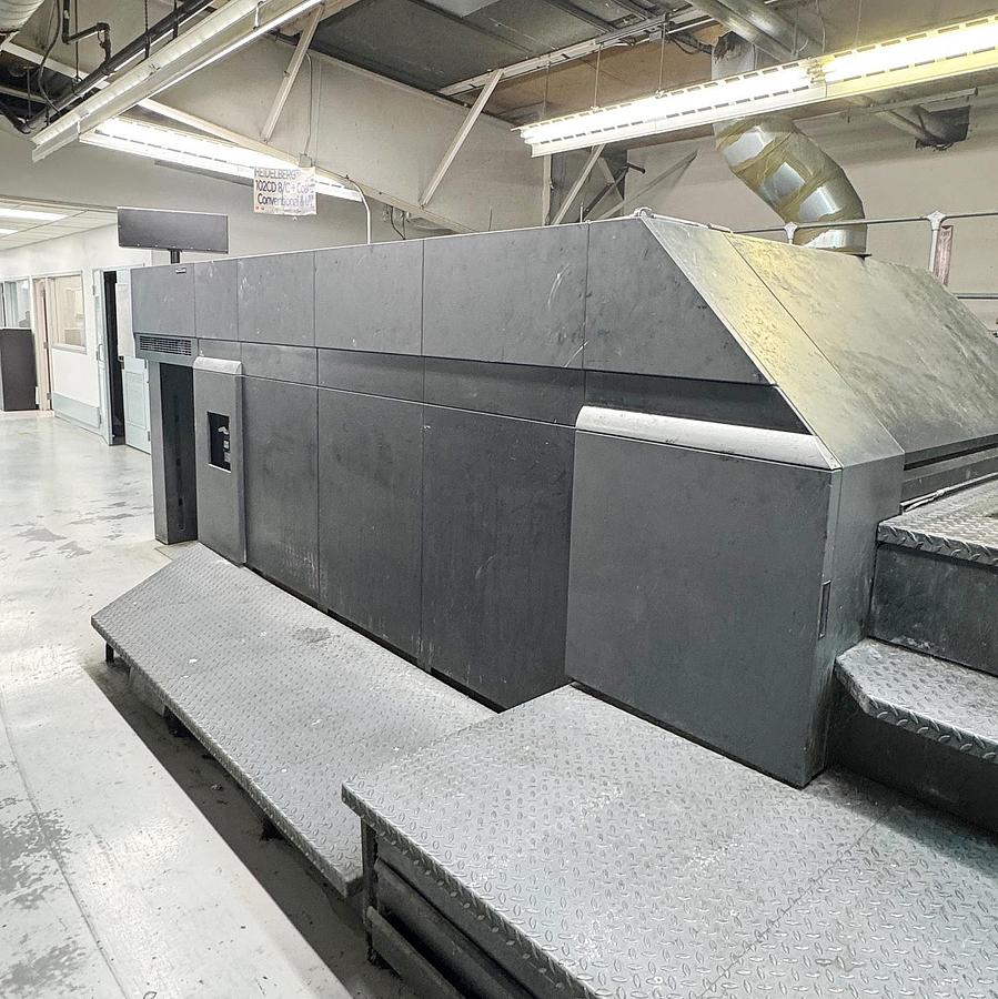 Used 2005 Heidelberg CD102-8+LX hybrid UV