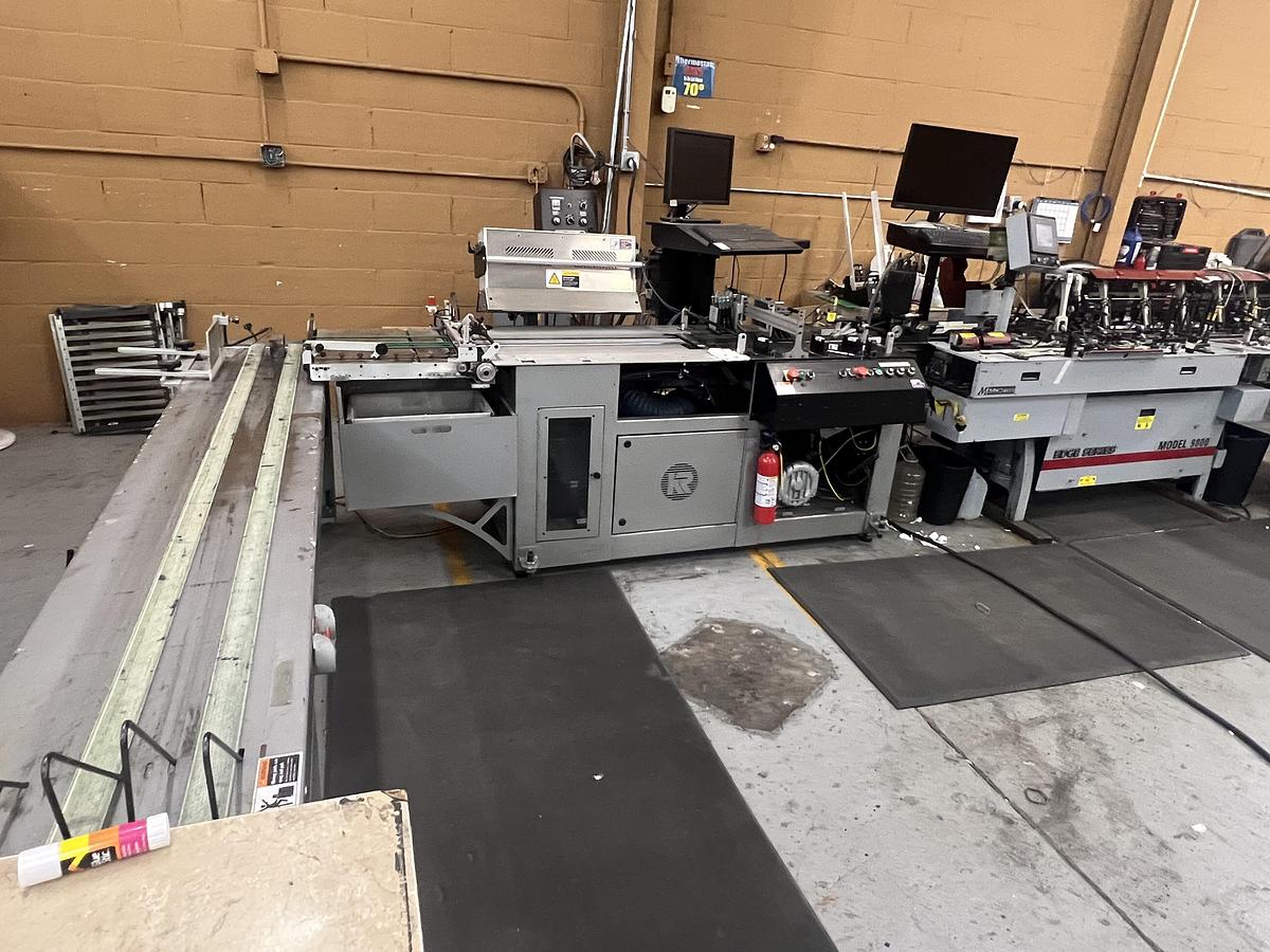 Used Used 2013 Kirk Rudy Complete Mailing & Distribution System – High-Speed Addressing, Labeling & Fulfillment