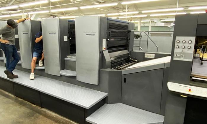 Used 2008 Heidelberg CD 102-5+LX (X2)