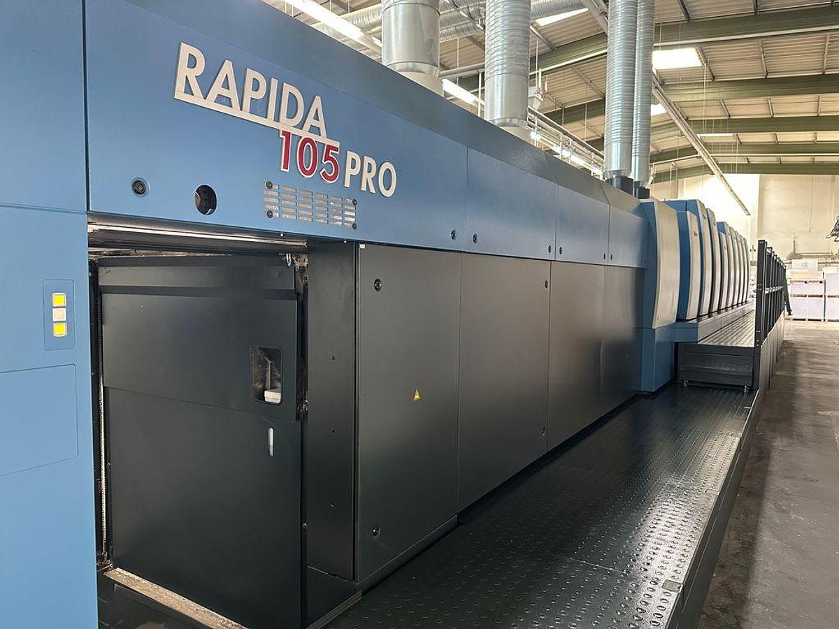 Used Used 2016 KBA Rapida 105-5 + LTTL